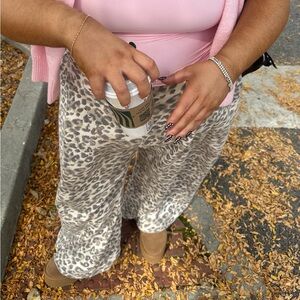 Aerie Animal Print Lounge Pants
